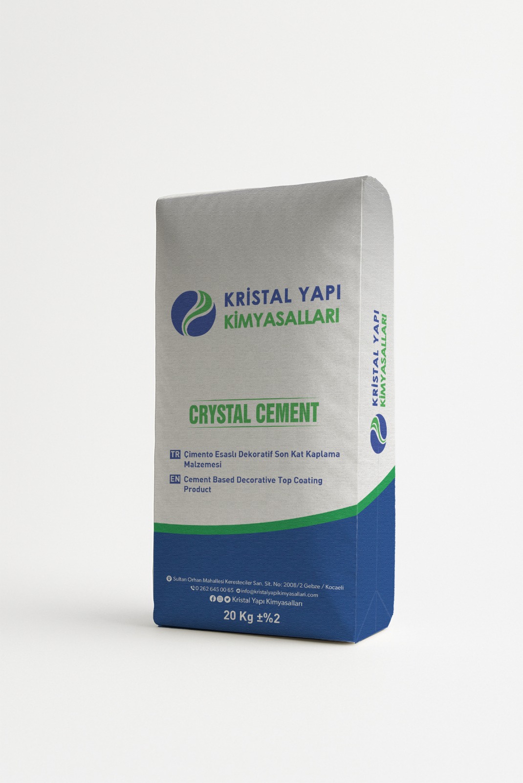 Crystal Cement Beyaz