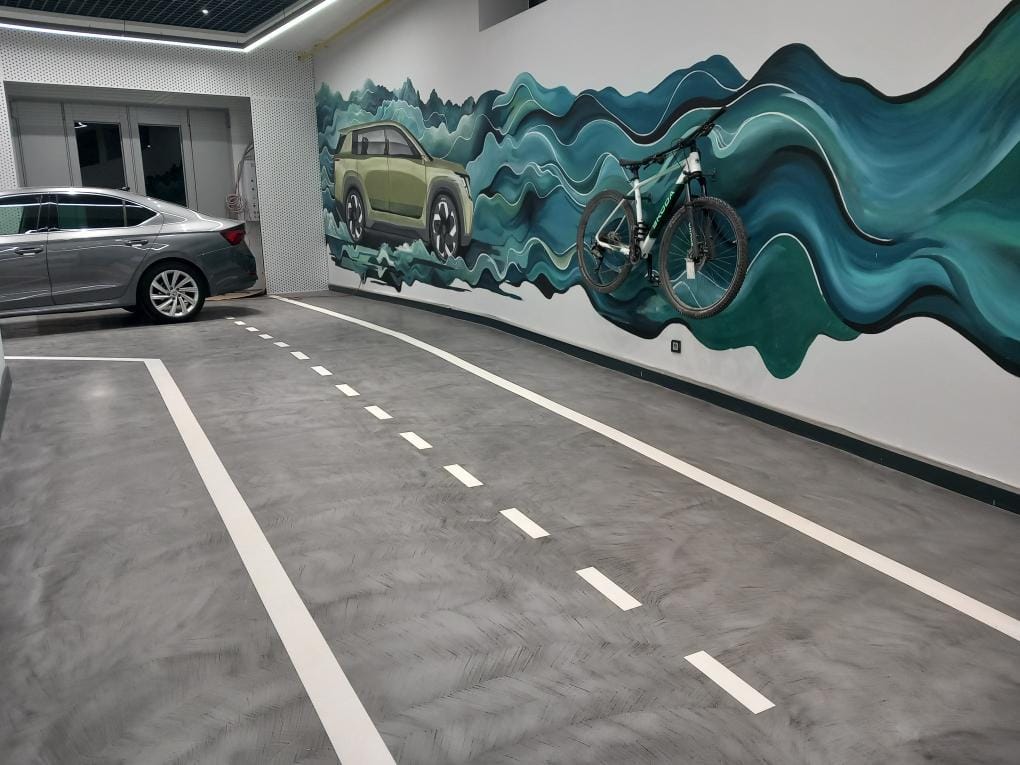 Mikro Beton Uygulaması Skoda